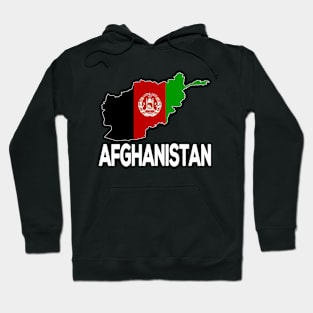 Free Afghanistan - Afghanistan Flag - Afghanistan Map Hoodie